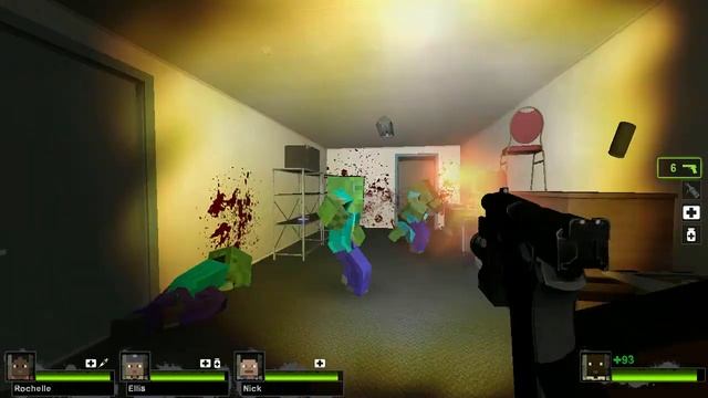 Left 4 Dead 2 - Minecraft Workshop Mods смотреть онлайн