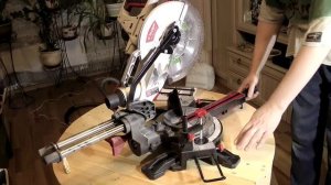 Обзор торцовочной пилы с протяжкой ЗУБР ЗПТ 255 1800 ПЛ.