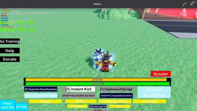 Ultra Instinct and Mastered Ultra Instinct cutscene - Roblox Dragon Ball R: Revamped смотреть онлайн