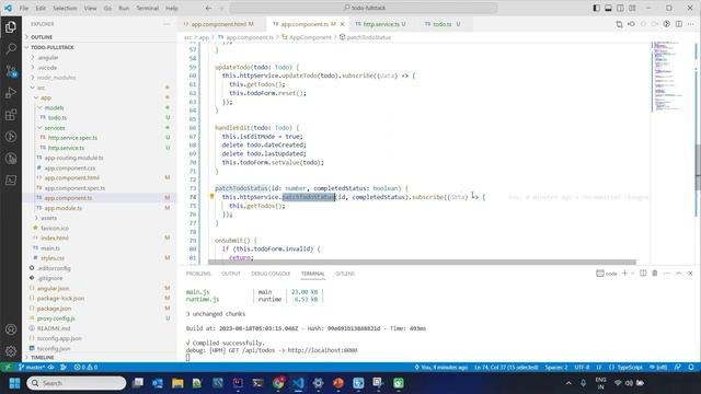 Patch Todo - Building a Full Stack Todo App with Angular 16 and Spring Boot 3 смотреть онлайн