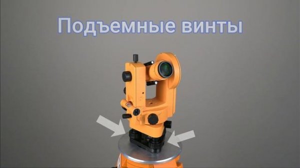 Устройство теодолита 4Т30П