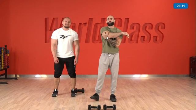 POWER TRAINING с Захаром Айрапетяном и Олегом Виноградовым | 2.8.20 | Онлайн-тренировки World Class смотреть онлайн