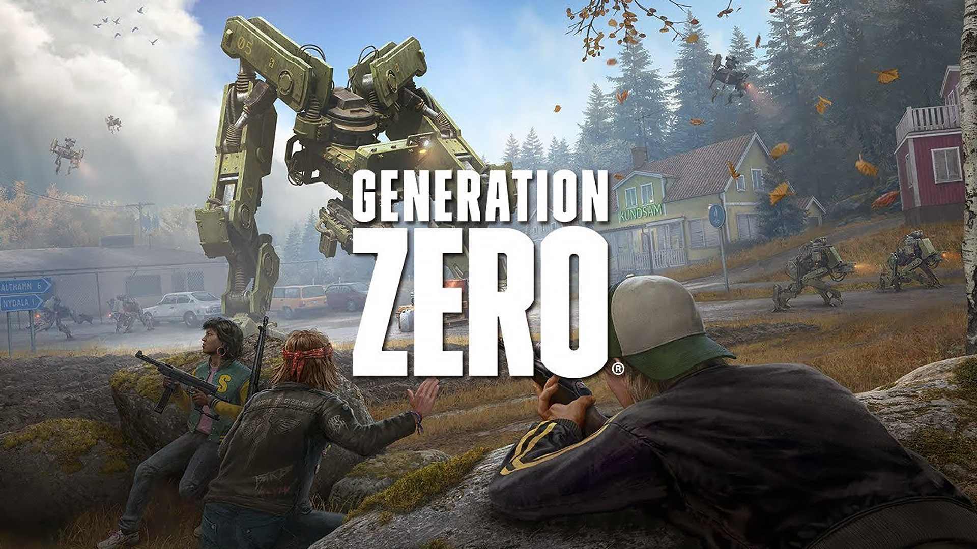 Generation Zero® / Наш первый БОСС Тёмный жнец .mp4