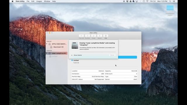 How To Create A Bootable MAC OS X El Capitan USB Flash Drive
