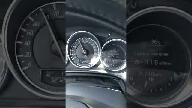 Мазда CX-5 погрешность скорости сравнение с показаниями по GPS. смотреть онлайн