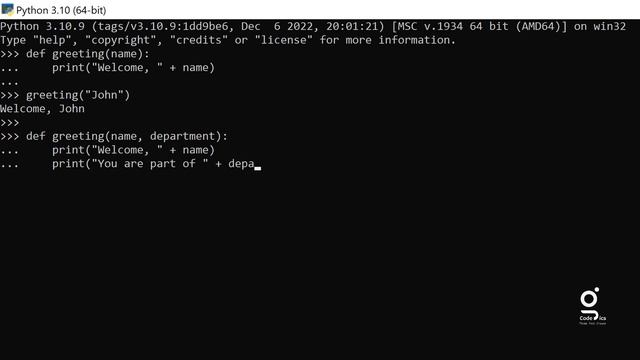 Module 2: Functions смотреть онлайн