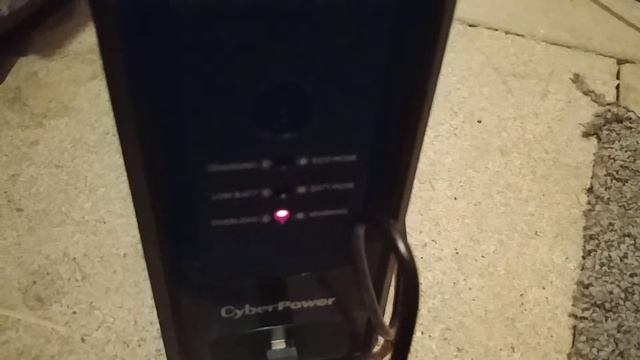 UPS CyberPower UT400EG - failure - example 1 смотреть онлайн