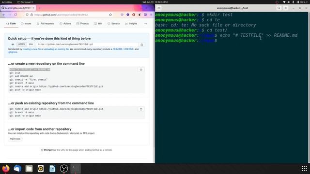 CREATING AND CONNECTING GITHUB REPOSITORY WITH LOCAL GIT REPOSITORY ( HINDI ) смотреть онлайн
