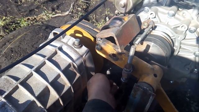 Переломка минитрактор 4х4 .Испытание. смотреть онлайн