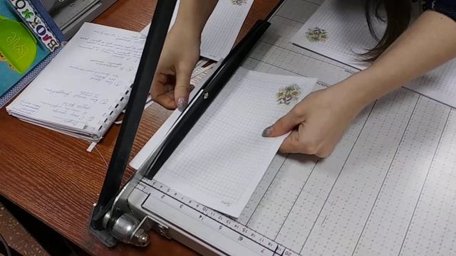 как правильно резать страницы для блокнота смотреть онлайн