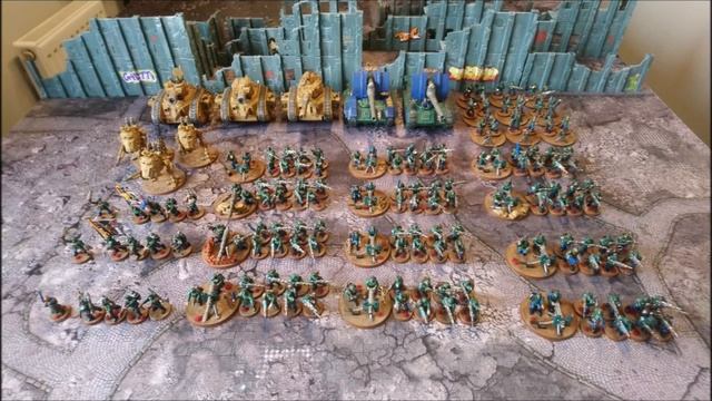 My Competitive Cadian Army List! - 9th Ed. Warhammer 40,000 смотреть онлайн