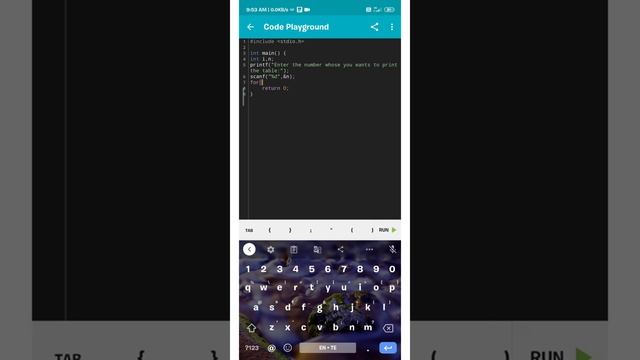 || How to print a table in C language using sololearn app ? || codeboy. org || Watch this || смотреть онлайн