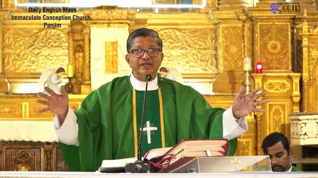 CCRTV - English Mass - 19 February - Fr. Walter de Sa - Immaculate Conception Church, Panaji смотреть онлайн