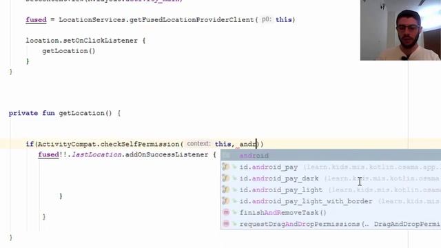 تحديد احداثيات موقع المستخدم من الـ GPS، وتعلم اعطاء الصلاحيات.. смотреть онлайн