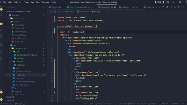 React Context and custom Hooks | Cart Examples смотреть онлайн