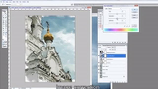 Piker's watercolor emulation tutorial [Photoshop] смотреть онлайн