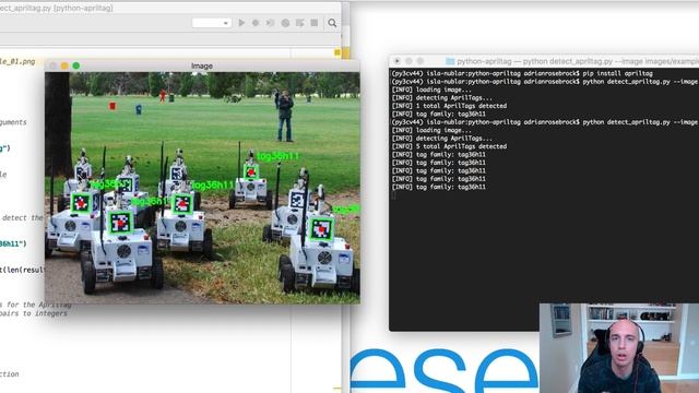 OpenCV April Tag Detection Code Walkthrough | PyImageSearch | OpenCV Part-12
