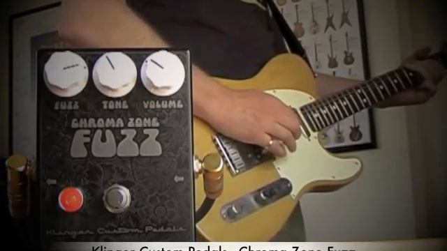 Klinger Custom Effects: Chroma Zone Fuzz with Tele and Bassman смотреть онлайн
