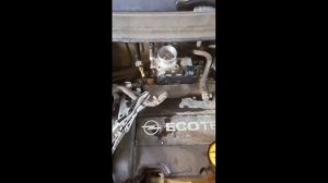 Opel Corsa Чистка дроссельной заслонки и форсунок.