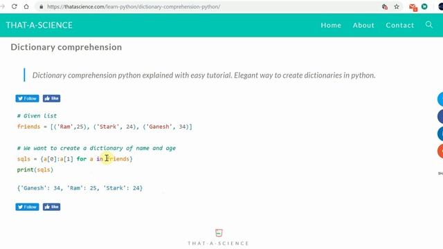 dictionary comprehension in HINDI смотреть онлайн