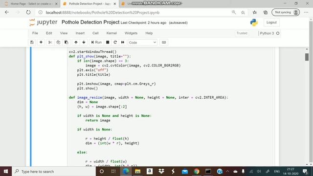 Pothole Detection || Pothole Detection using python and deep learning смотреть онлайн