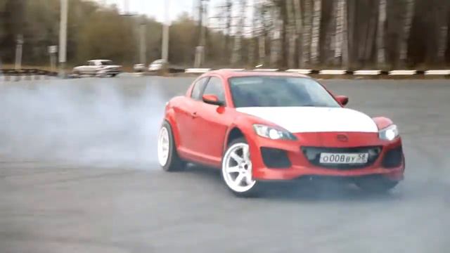 Drift Mazda RX8 и Nissan Silvia s14 смотреть онлайн