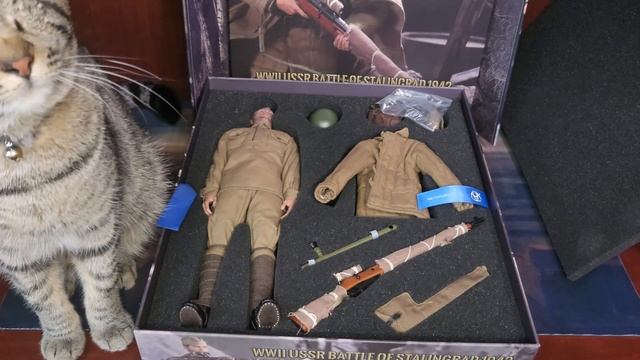 DiD 1/6 Scale Figure Vasily Zaytsev 10th Anniversary Edition Battle Of Stalingrad 1942. смотреть онлайн