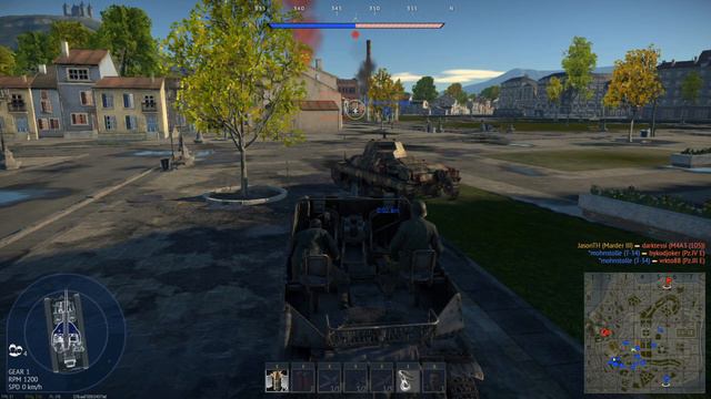 เจ็บแล้วต้องซ้ำ - War Thunder [ Marder III ] смотреть онлайн
