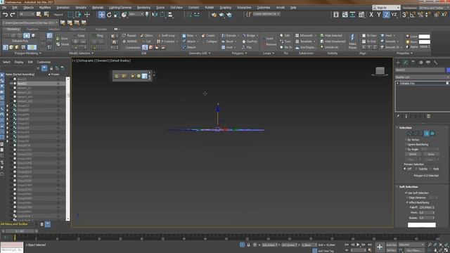 5. Начинаем изучать панель Toggle Ribbon (Graphite Modeling Tools) в 3ds Max 2021. смотреть онлайн