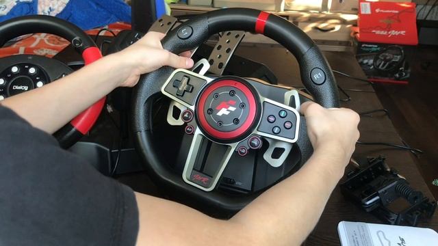 Обзор на руль от FlashFire-FlashFire Suzuka racing wheel 900r смотреть онлайн