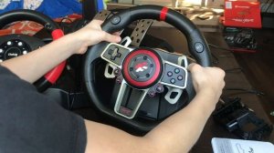 Обзор на руль от FlashFire-FlashFire Suzuka racing wheel 900r