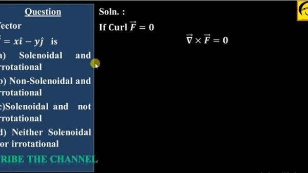 BPUT MATHEMATICS II (M 2) |MODULE 3 MCQ| Vector Differential Calculus| Gradient| Curl | Divergence