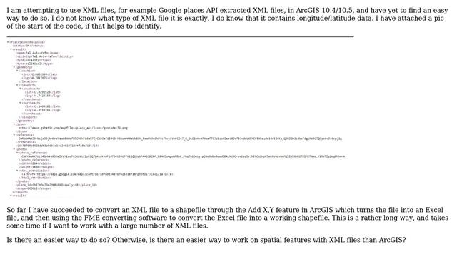 GIS: How to open XML files in ArcGIS? смотреть онлайн
