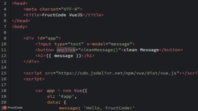Уроки VueJS: Методы и директивы VueJS смотреть онлайн