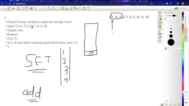 SubArray with 0 Sum : Logic and Code ( Java ) , Intro to Sets смотреть онлайн