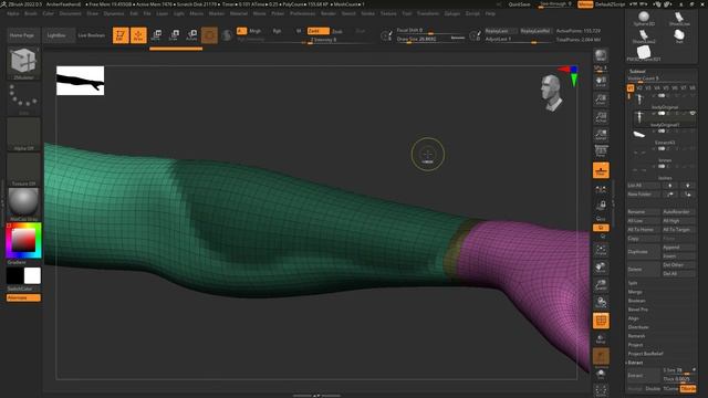 ZBrush - Extract ARMOR (In 2 MINUTES!!)