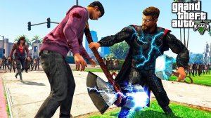 ТОР ВЫЖИВАЕТ В ЗОМБИ АПОКАЛИПСИСЕ В ГТА 5 МОДЫ! THOR ОБЗОР МОДА В GTA 5! ИГРЫ ВИДЕО MODS