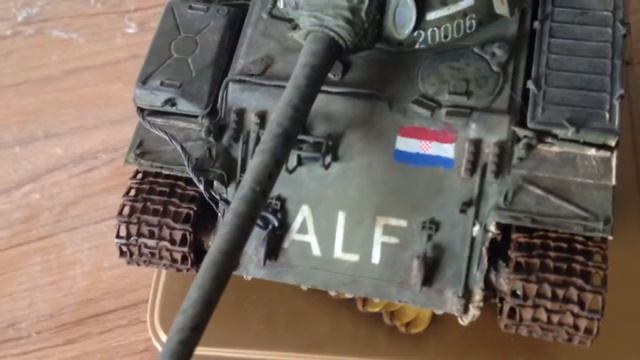 Tamiya T-55A 1/35 scale Croatian War смотреть онлайн