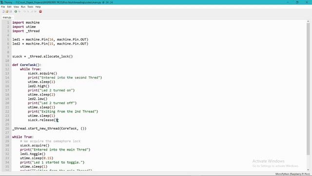 Dual Core Programming on Raspberry Pi Pico смотреть онлайн