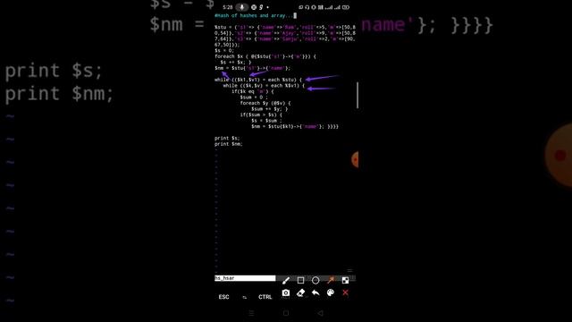 Hash of hashes and array in Perl programming,Example 1, find name of the student getting max marks смотреть онлайн