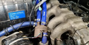 Электрокран на печку УАЗ Патриот