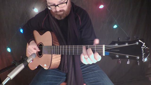 Jingle Bells on guitar смотреть онлайн