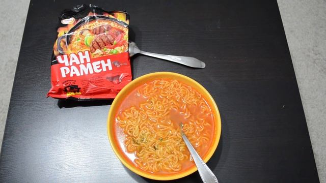 #197: ДОШИРАК ЧАН РАМЁН ЛАПША ДЛЯ ВАРКИ С ОСТРЫМ БУЛЬОНОМ ИЗ ГОВЯДИНЫ! КАК ГОТОВИТЬ?!