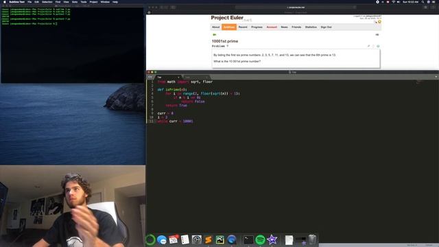 Project Euler Archives #7 смотреть онлайн