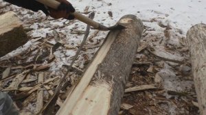 Рубка сруба топором от А до Я # Часть первая