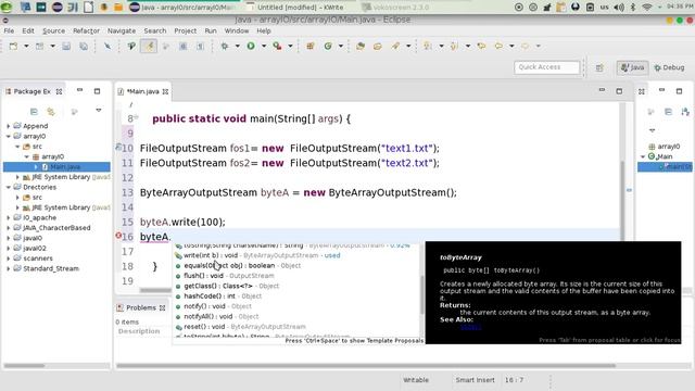 178 java IO ByteArray استخدام بايت смотреть онлайн