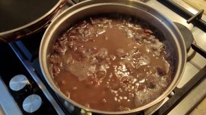 Учусь готовить лобио из фасоли.