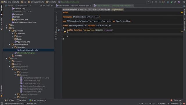 FOSUserBundle [12/15] - UX Improvements - Part 1 - Redirect /login when Logged In смотреть онлайн