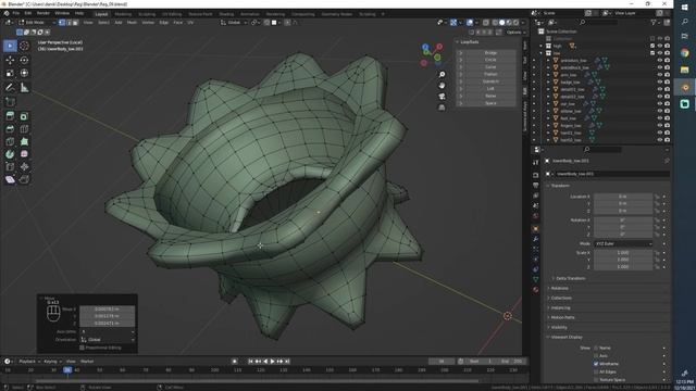 29. Blender 3.0 Character Modeling Tutorial - Retopology
