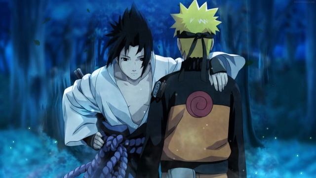 Naruto and Sasuke Reunion живые обои на рабочий стол смотреть онлайн